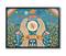 Stupell Industries Heart Be Your Compass Phrase Boho Chic Constellations in Black Frame Wall Art